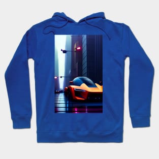 Futuristic car Hoodie